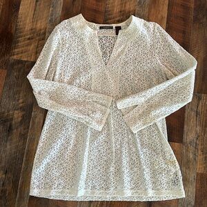 Cream Lace blouse